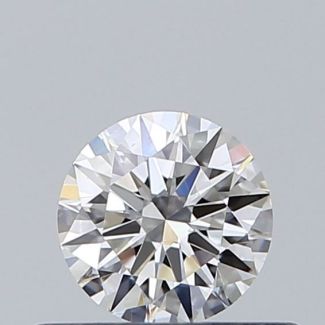 0.35 Carat Round F VS2 EX GIA Natural Diamond