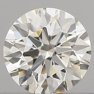 0.31 Carat Round H VS2 EX IGI Natural Diamond