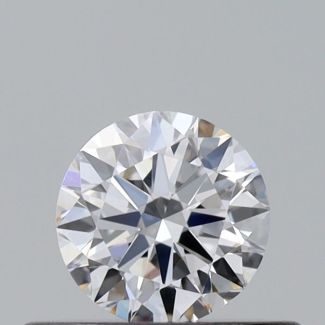 0.3 Carat Round D VVS2 VG EX GIA Natural Diamond