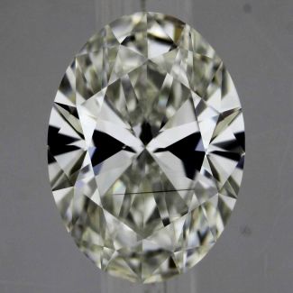 0.54 Carat Oval H VS1 - EX GIA Natural Diamond