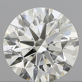 0.5 Carat Round H VS2 EX IGI Natural Diamond