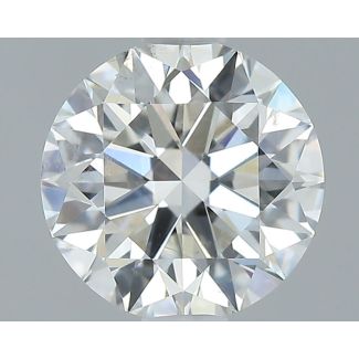 1.09 Carat Round H SI1 EX GIA Natural Diamond