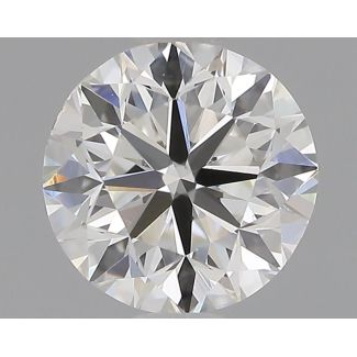 0.71 Carat Round G VS1 VG EX GIA Natural Diamond