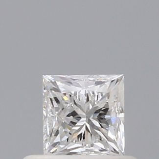 0.50 Carat Princess D VS2 - EX GD GIA Natural Diamond