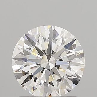 1.08 Carat Round F VVS2 EX GIA Natural Diamond