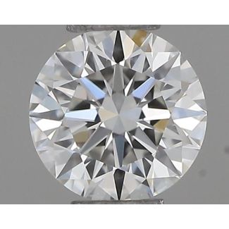 0.24 Carat Round G VVS1 EX GIA Natural Diamond