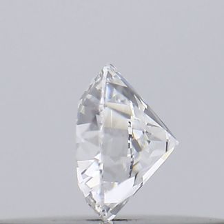 0.16 Carat Round D VVS1 EX GIA Natural Diamond