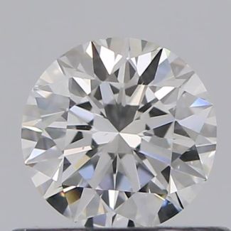 0.45 Carat Round E VS1 EX GIA Natural Diamond