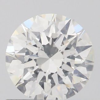 0.71 Carat Round F SI1 EX GIA Natural Diamond