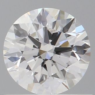 0.72 Carat Round D VVS1 EX GIA Natural Diamond