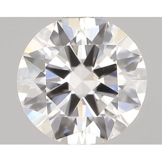 0.35 Carat Round F VS1 EX GIA Natural Diamond