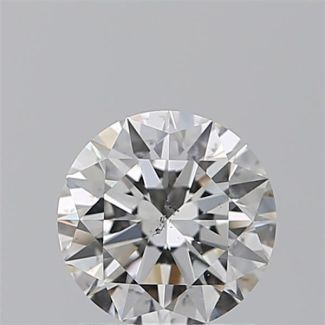 1.0 Carat Round G SI1 EX GIA Natural Diamond