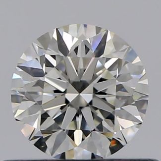 0.45 Carat Round H VVS2 VG GIA Natural Diamond