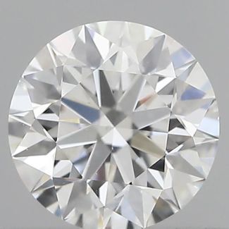 0.60 Carat Round E VS2 EX GIA Natural Diamond