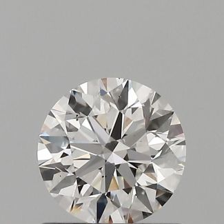 0.7 Carat Round H VS2 EX GIA Natural Diamond