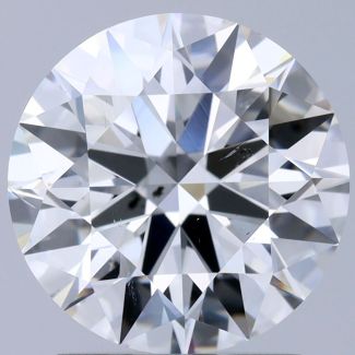 2.01 Carat Round G SI1 EX GIA Natural Diamond