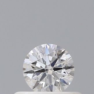 0.31 Carat Round D VVS1 EX GIA Natural Diamond