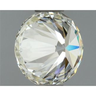 0.56 Carat Round I VS1 EX GIA Natural Diamond