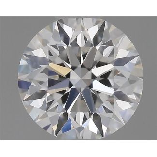 0.36 Carat Round E IF EX GIA Natural Diamond