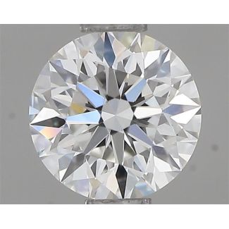 0.63 Carat Round G IF EX GIA Natural Diamond