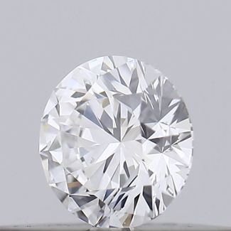 0.18 Carat Round D SI2 EX GIA Natural Diamond