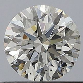 0.5 Carat Round G SI2 EX GIA Natural Diamond