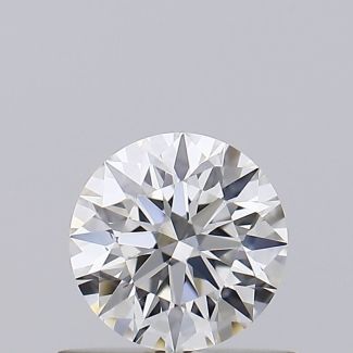 0.54 Carat Round F VS1 EX GIA Natural Diamond