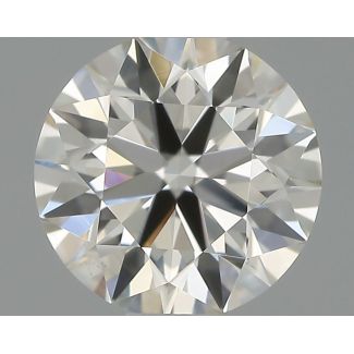 0.56 Carat Round H VS1 EX IGI Natural Diamond