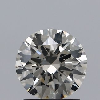 1.12 Carat Round J SI1 EX GIA Natural Diamond