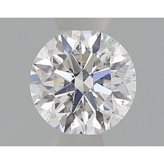 0.30 Carat Round D SI2 VG EX GIA Natural Diamond