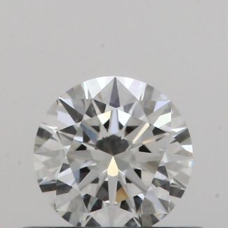 0.37 Carat Round G IF EX GIA Natural Diamond