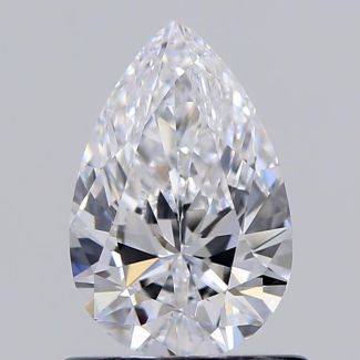 0.70 Carat Pear D VS1 - EX VG GIA Natural Diamond