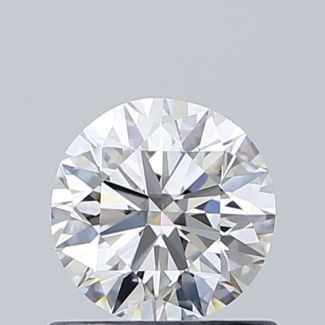 0.7 Carat Round F VVS2 EX VG GIA Natural Diamond