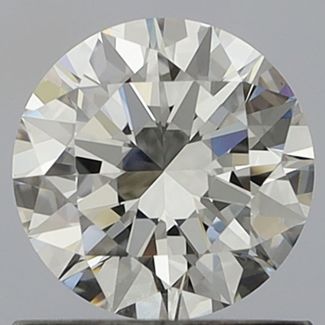 0.8 Carat Round F VS1 EX GIA Natural Diamond