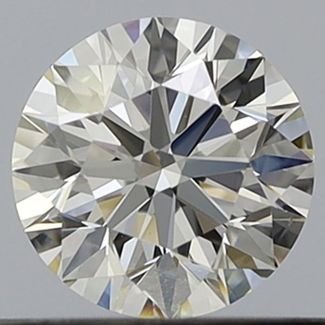 0.5 Carat Round G VVS1 EX GIA Natural Diamond