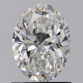 0.80 Carat Oval F VVS2 - VG EX GIA Natural Diamond