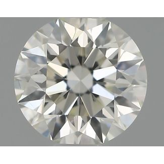 0.51 Carat Round G VS1 EX IGI Natural Diamond