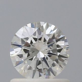 0.70 Carat Round H SI2 VG GD GIA Natural Diamond