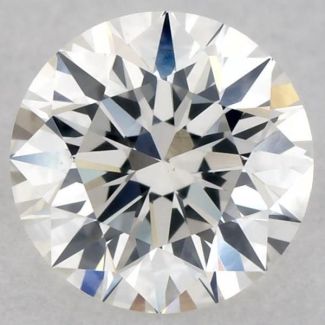 0.45 Carat Round F SI2 EX GIA Natural Diamond