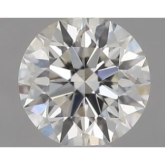 0.43 Carat Round G VS1 EX GIA Natural Diamond