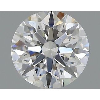 0.5 Carat Round D VS2 EX GIA Natural Diamond