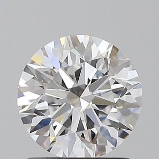 1.31 Carat Round D VVS2 EX GIA Natural Diamond