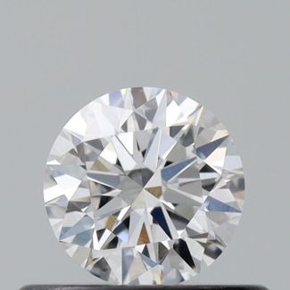 0.35 Carat Round E VS2 EX GIA Natural Diamond