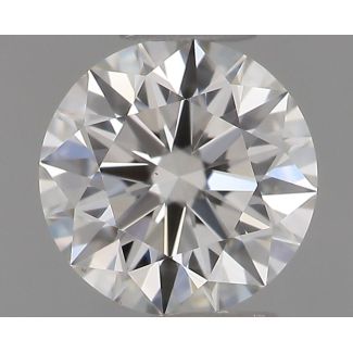 0.33 Carat Round H VS1 EX IGI Natural Diamond