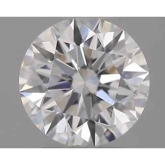 0.27 Carat Round E VVS2 EX GIA Natural Diamond