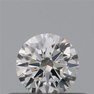 0.3 Carat Round E VVS1 EX IGI Natural Diamond