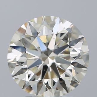 2.51 Carat Round K SI1 EX IGI Natural Diamond