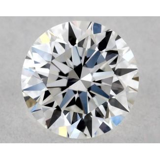 0.32 Carat Round F VVS1 EX GIA Natural Diamond