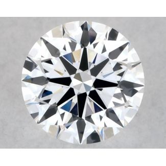 0.43 Carat Round D VVS1 EX GIA Natural Diamond