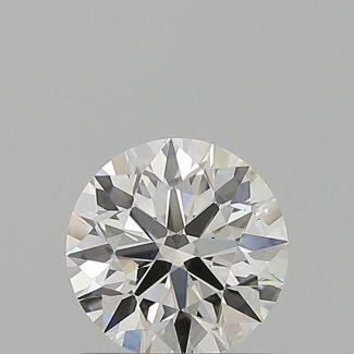 0.74 Carat Round I VS2 EX GIA Natural Diamond